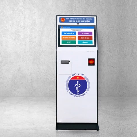 Máy KIOSK cấp số thứ tự COMQ Q-Kiosk 1737CMT P80 - 17''