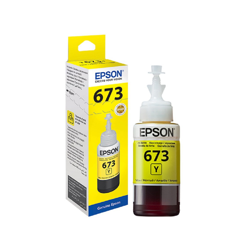 Mực máy in Epson màu vàng - Hình 1