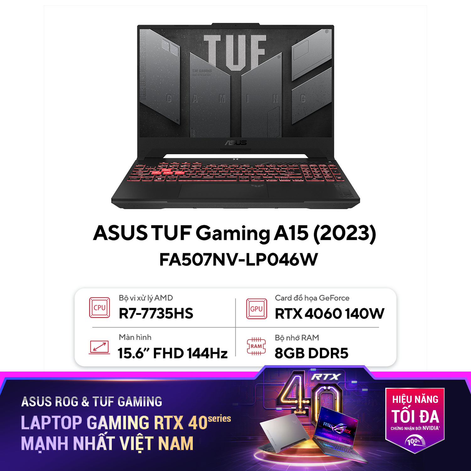 ASUS TUF Gaming A15 #AMD