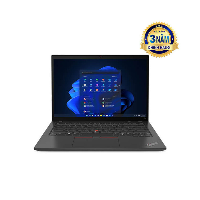 Laptop Lenovo Thinkpad T14 Gen 3 (21AJSCA000) (i7 1260P/16GB RAM/512GB SSD/14 WUXGA Cảm ứng/Dos/Đen)