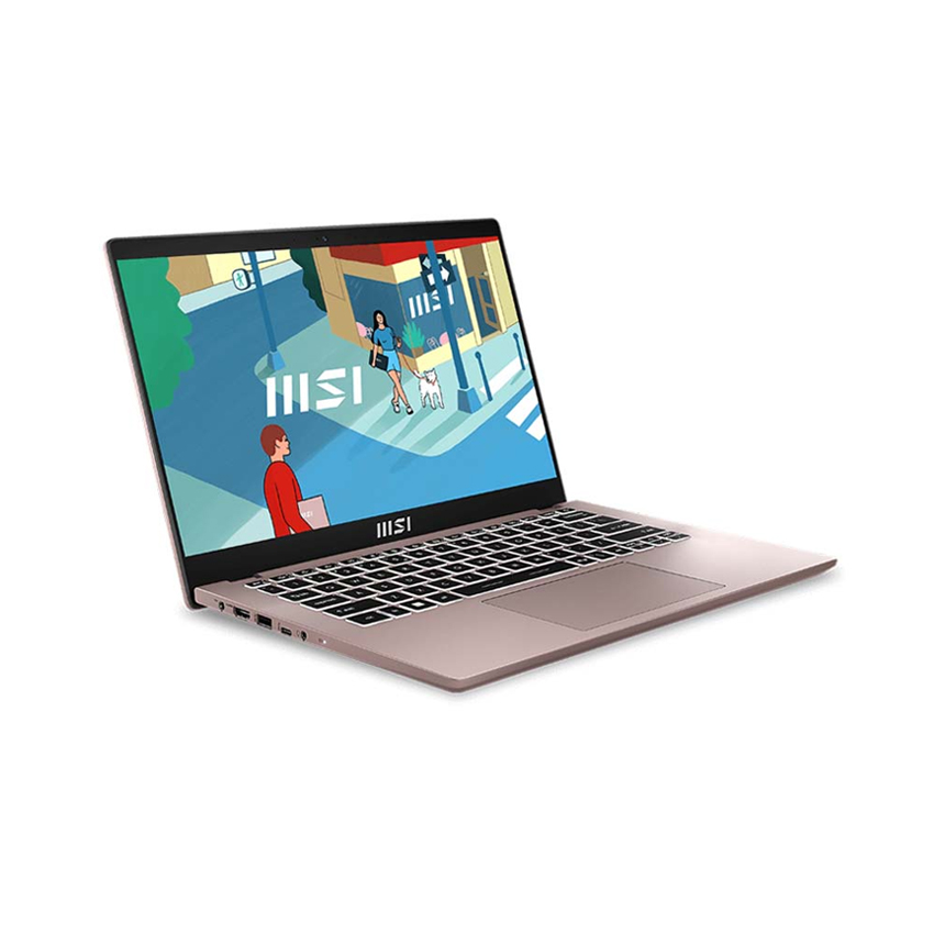 Laptop MSI Modern 14 (C13M-610VN) (i5 1335U /8GB RAM/512GB SSD/14 inch FHD/Win11/Hồng) 