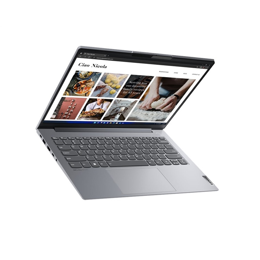 Laptop Lenovo ThinkBook 14 G4+ IAP (21CX001PVN) (i5 12500H/16GB RAM/512GB SSD/14 2.8K/RTX2050 4GB/Win 11/Xám)