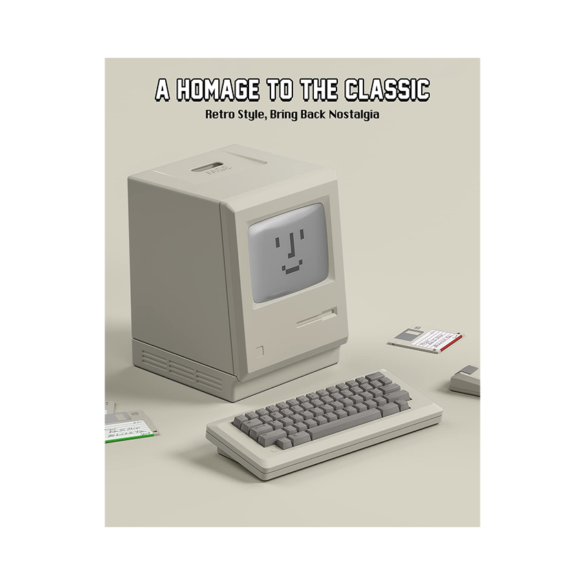 Củ sạc nhanh SHARGE Retro - S035 - PD 35W - 01 cổng Type C - Hình dạng máy Apple Macintosh cổ điển - Hình 2