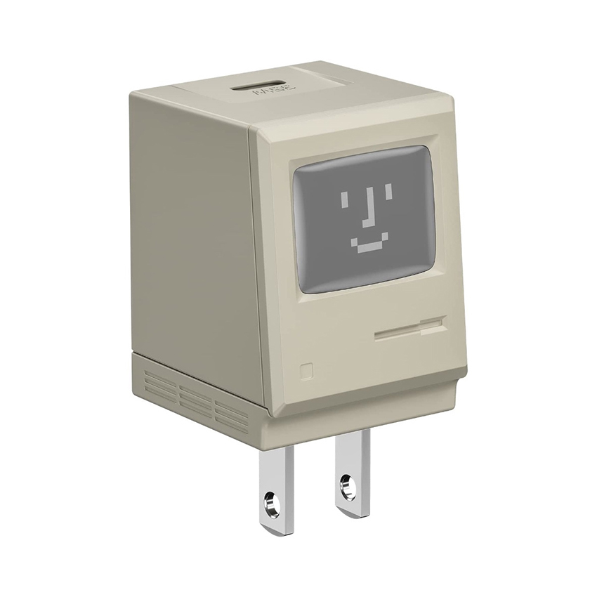 Củ sạc nhanh SHARGE Retro - S035 - PD 35W - 01 cổng Type C - Hình dạng máy Apple Macintosh cổ điển - Hình 1