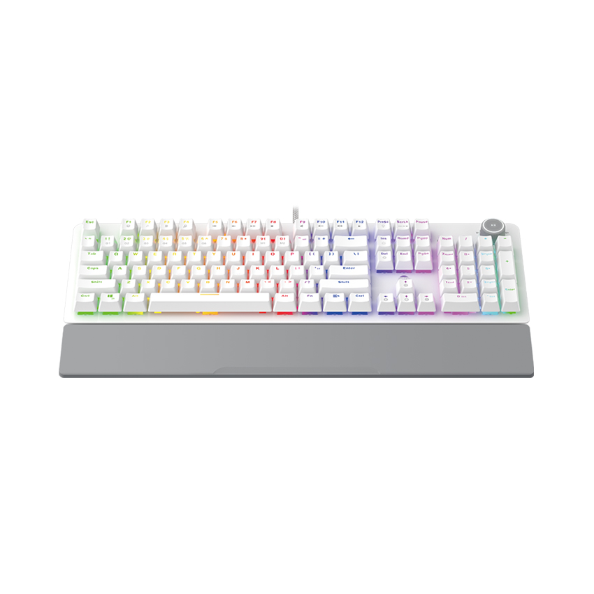 Bàn phím cơ Gaming có dây FANTECH MK853 White (Led RGB/ RED Switch) - Hình 2