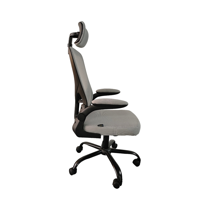 Ghế công thái học LEGION YT030 Grey Black (Màu Ghi Đen/Chân Kim Loại) - Hình 4