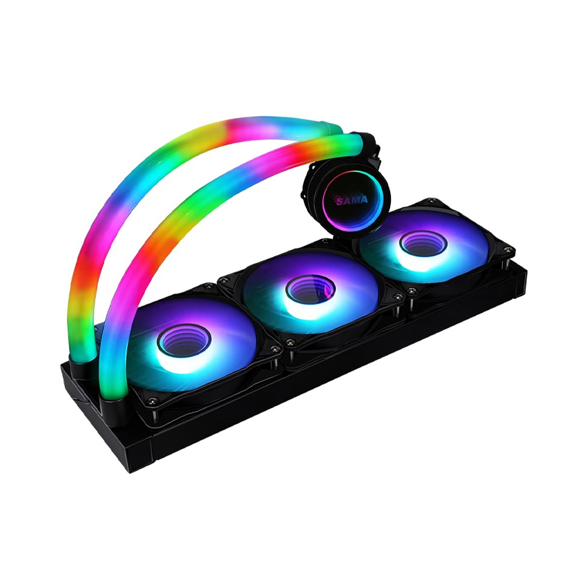 Tản Nhiệt Nước SAMA PS360MM BLACK (Màu Đen) - Hình 1