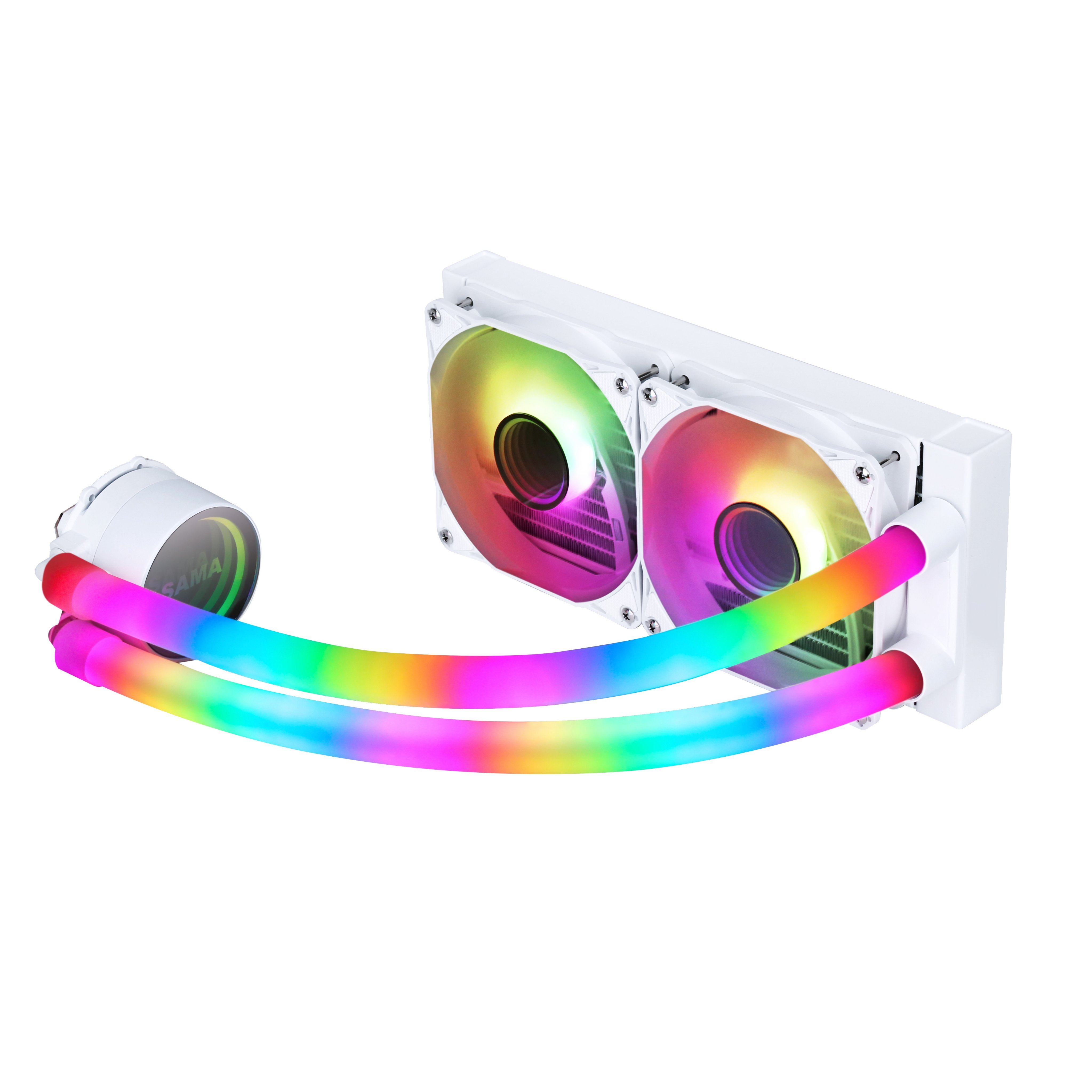 Tản Nhiệt Nước SAMA PS240MM WHITE (Màu Trắng) - Hình 2