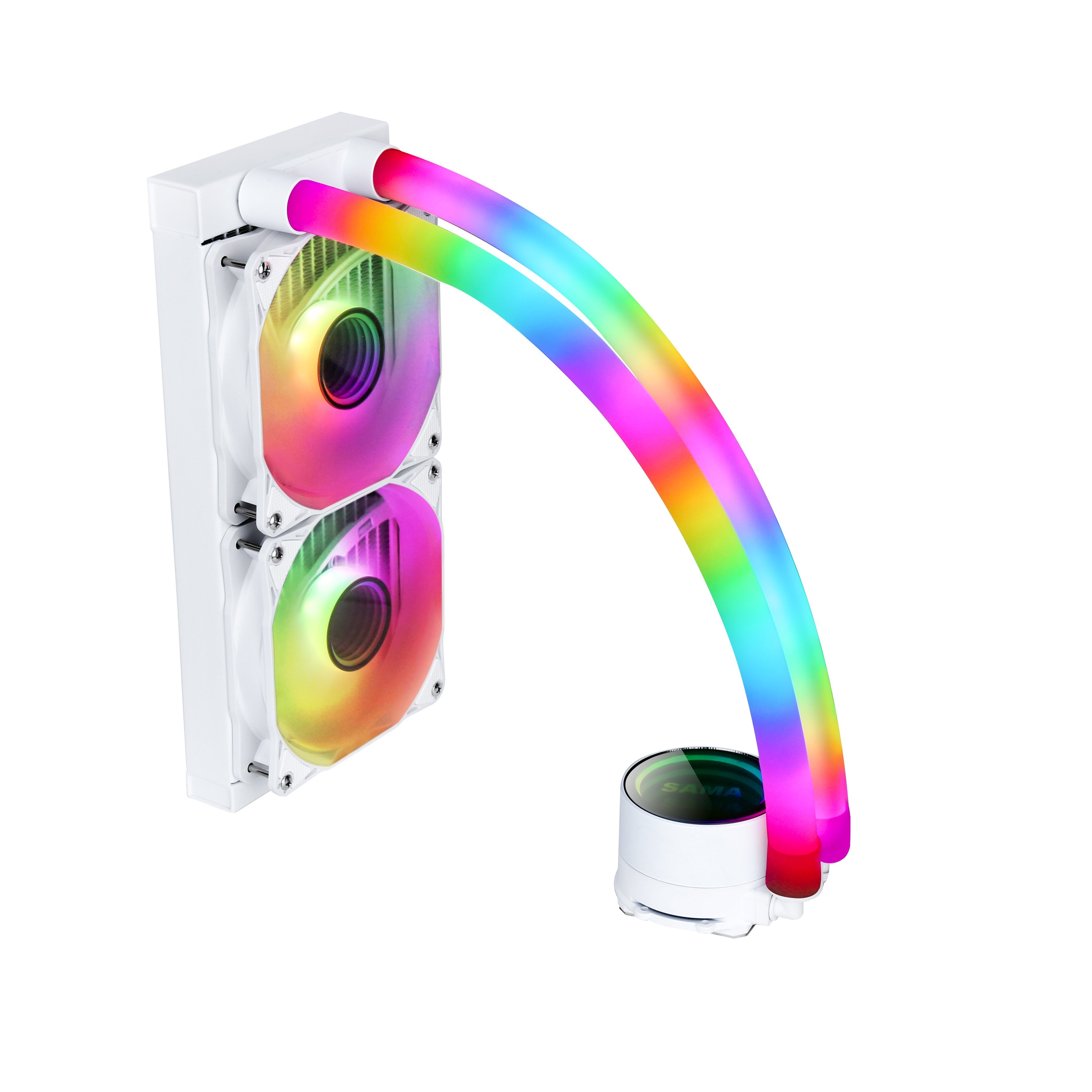 Tản Nhiệt Nước SAMA PS240MM WHITE (Màu Trắng) - Hình 3