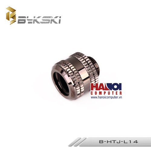 Fitting Bykski OD14 Black Nickel (Hàng Thanh Lý) - Hình 1