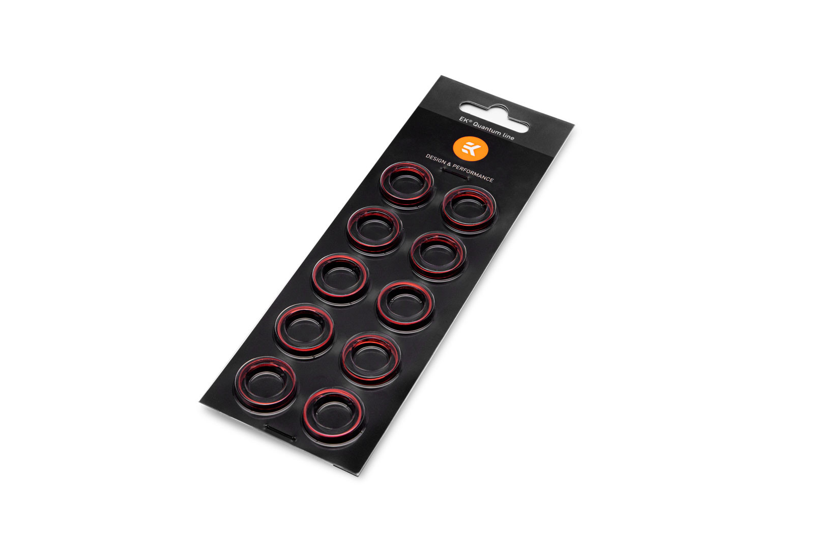 EK-Torque HTC-16 Color Rings Pack - Red (10pcs) (Hàng Thanh Lý) - Hình 1