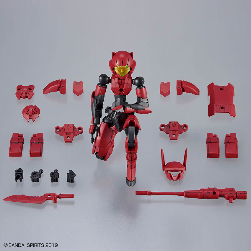 Mô hình lắp ráp BANDAI 30MM EXM-E7c SPINATIA (COMMANDO TYPE) 1/144 - Hình 9