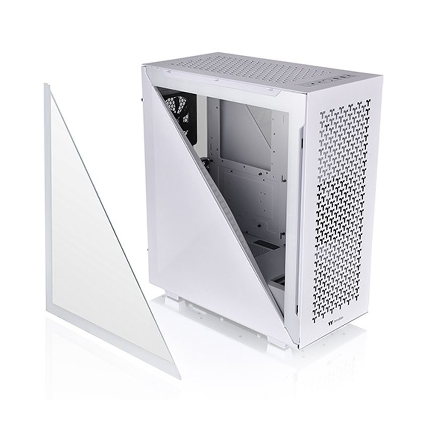 Case Thermaltake Divider 500 TG Air Snow ( Mid Tower/ Màu Trắng) - Hình 4