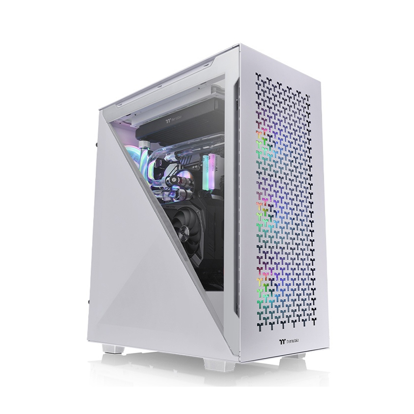 Case Thermaltake Divider 500 TG Air Snow ( Mid Tower/ Màu Trắng) - Hình 6