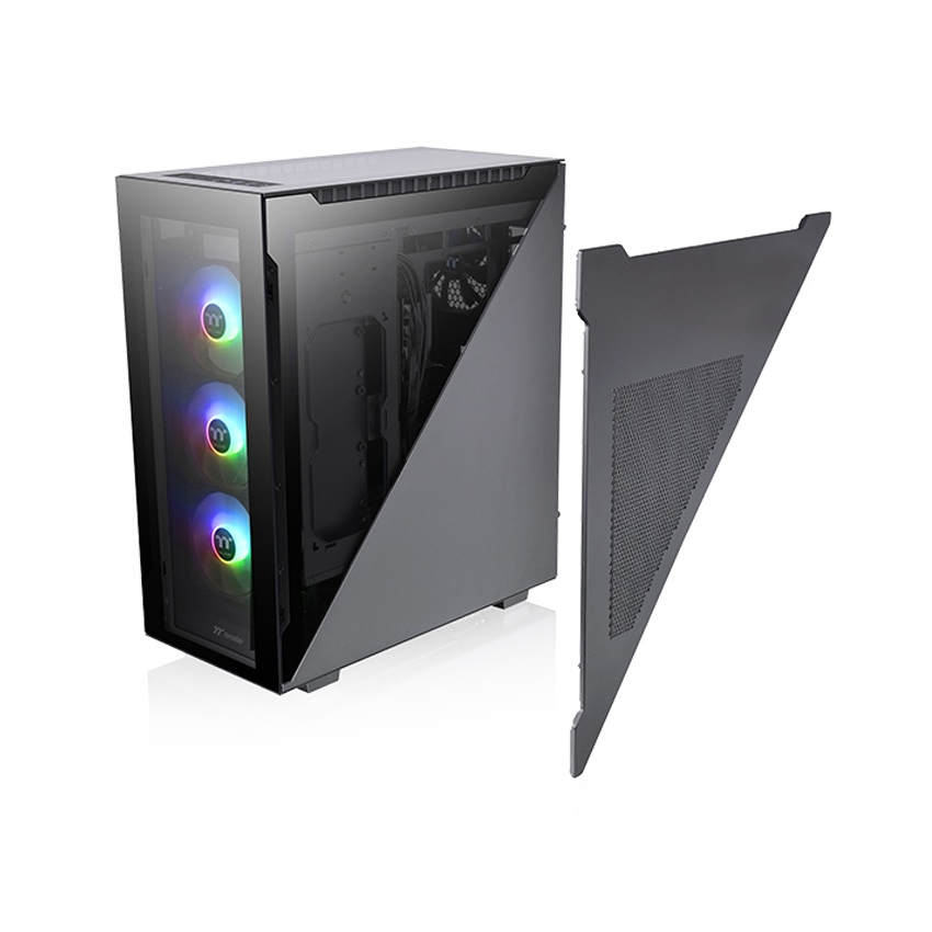Case Thermaltake Divider 500 TG ARGB Black ( Mid Tower/ Màu Đen) - Hình 5
