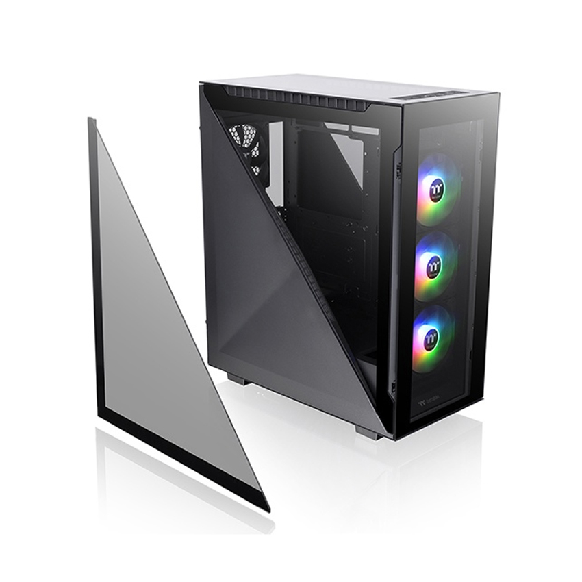 Case Thermaltake Divider 500 TG ARGB Black ( Mid Tower/ Màu Đen) - Hình 6