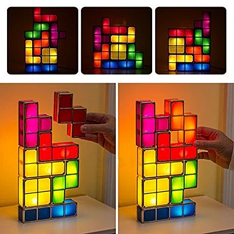 Đèn LED trang trí Legion DL07 - Hình dạng khối xếp hình Tetris