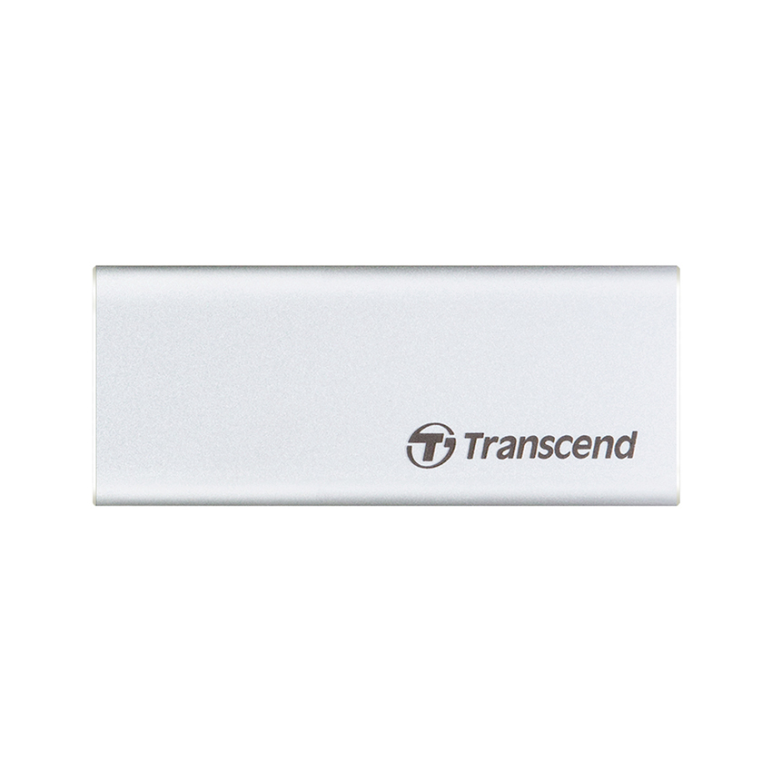 Ổ CỨNG DI ĐỘNG TRANSCEND SSD 1TB USB 3.1 GEN 2, TYPE C - TS1TESD260C, VỎ KIM LOẠI MÀU BẠC