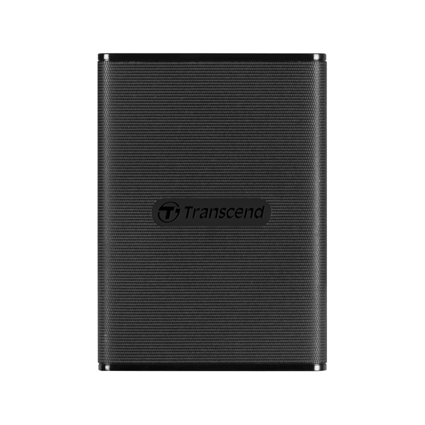 Ổ CỨNG DI ĐỘNG TRANSCEND SSD 500GB USB 3.1 GEN 2, TYPE C - TS500GESD270C, MÀU ĐEN, NÚT SAO LƯU 1 CHẠM