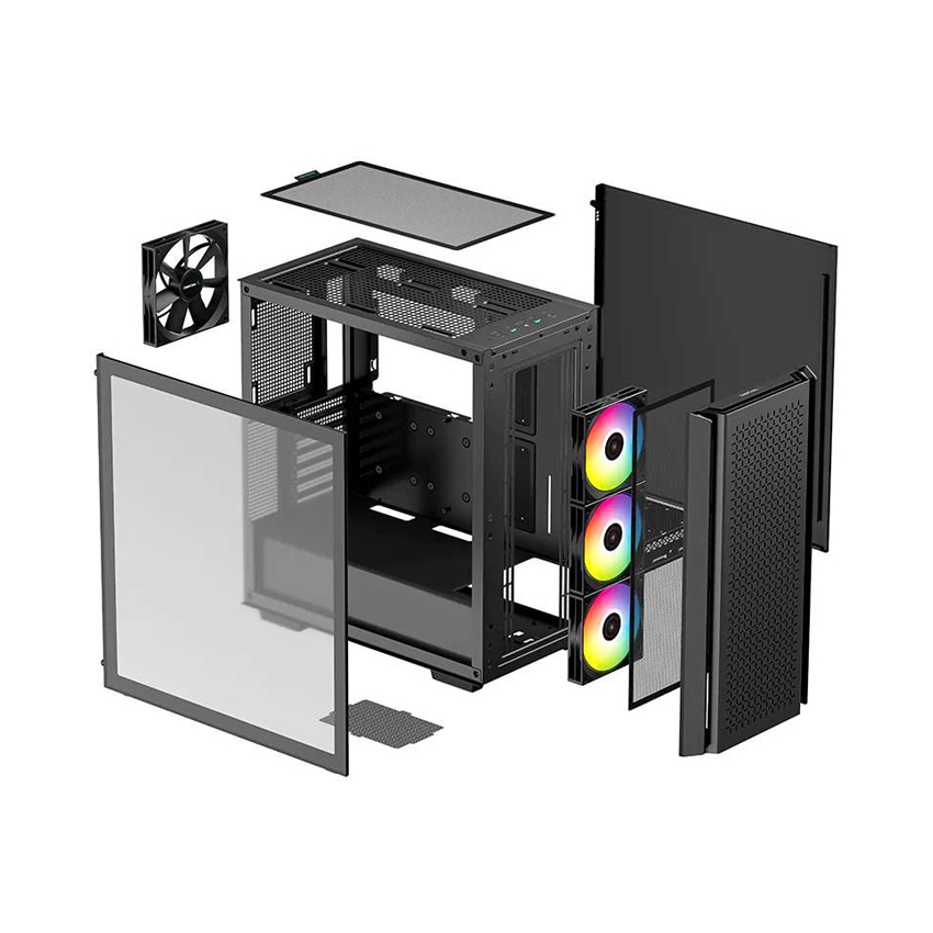Vỏ Case DeepCool CG560 (EATX/Mid Tower/Màu Đen) - Hình 5