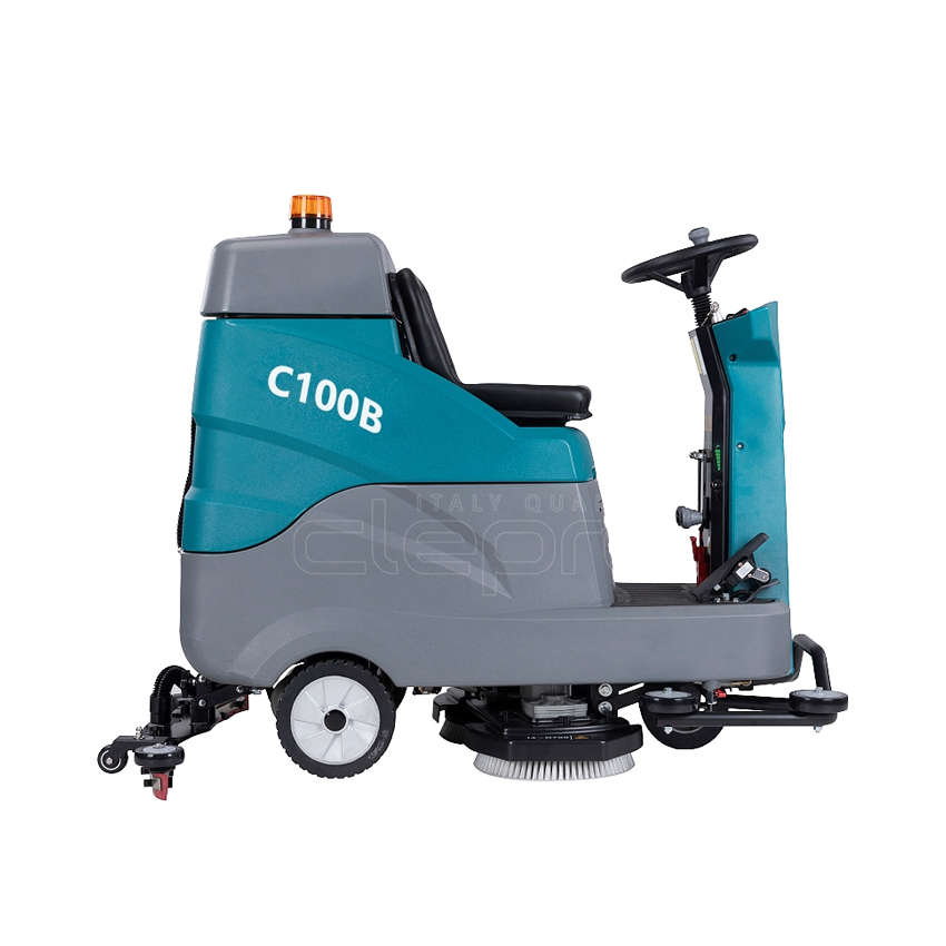 Máy chà sàn liên hợp ngồi lái CLEPRO C100B (Dùng ắc quy) - Hình 2
