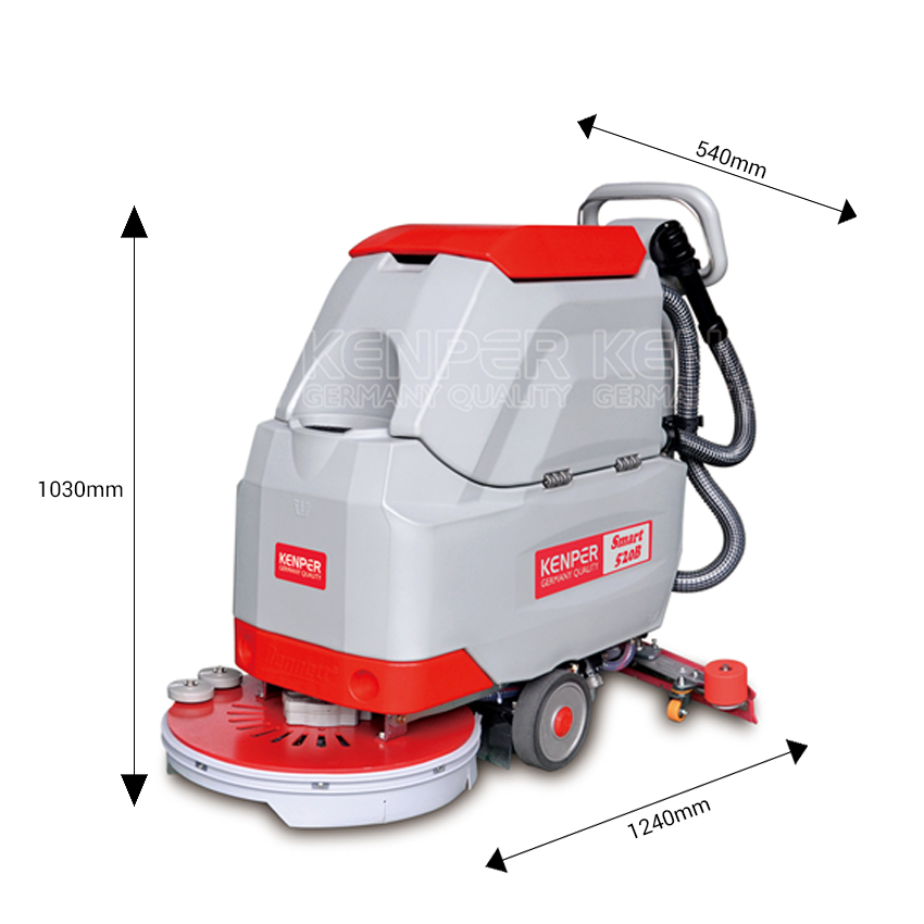 Máy chà sàn liên hợp KENPER Smart 520B (dùng ắc quy) - Hình 2
