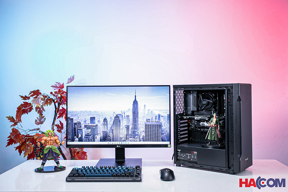 PC HACOM Designer D066 (i3-10105F/B560/8GB RAM/250GB SSD/T400 4GB/500W) (Hàng thanh lý) - Hình 6