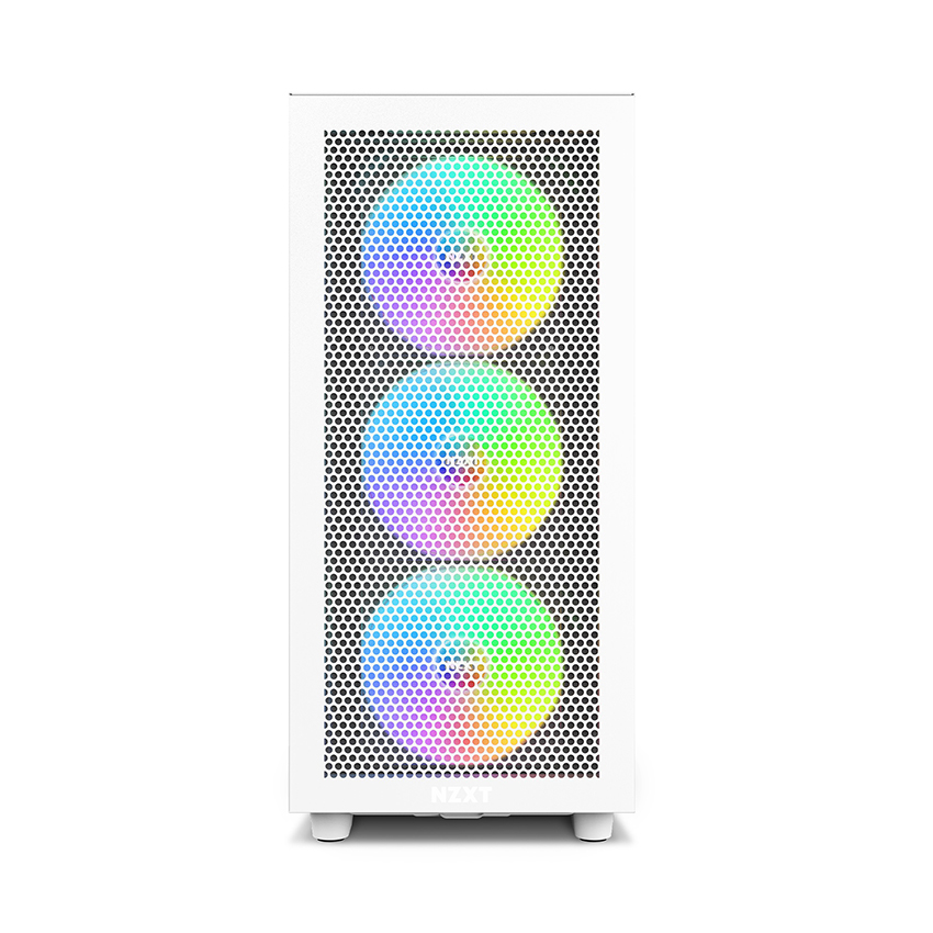 Vỏ máy tính NZXT H7 Flow RGB all white (Mid Tower/Màu Trắng)