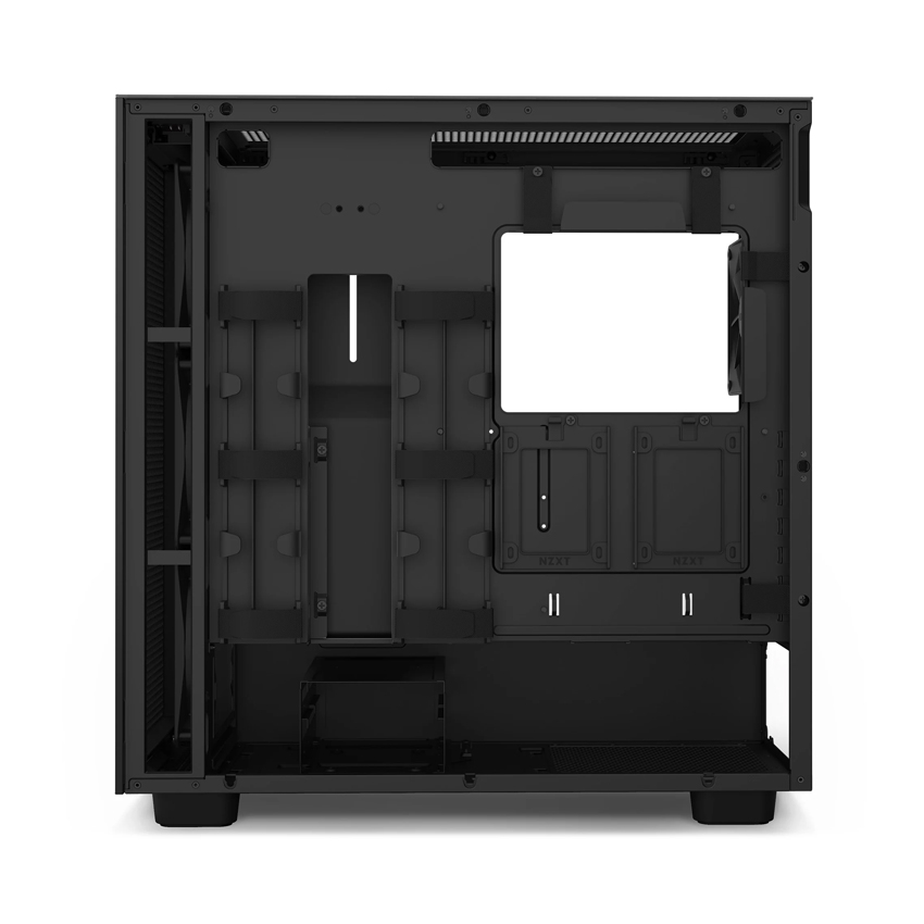 Vỏ máy tính NZXT H7 Flow RGB all black (Mid Tower/Màu Đen)