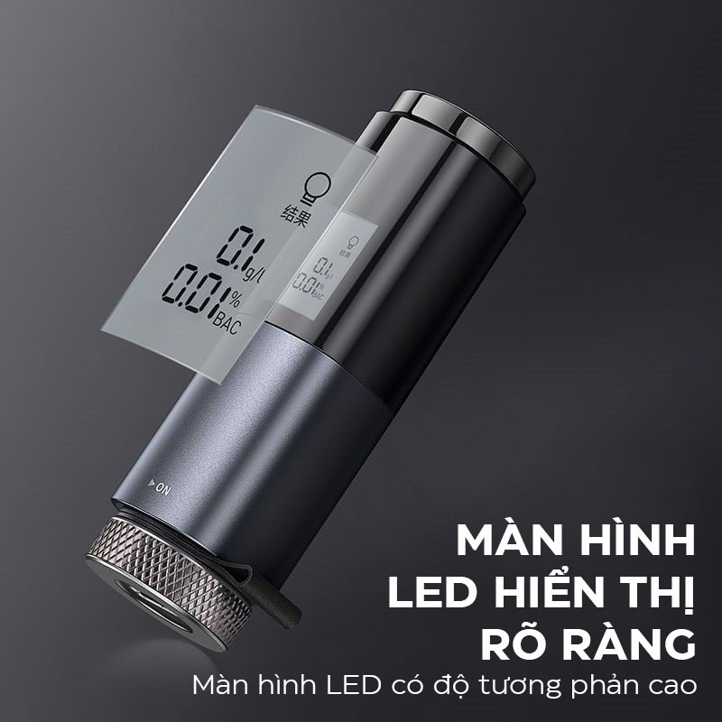 Máy đo nồng độ cồn Baseus Digital Alcohol Tester