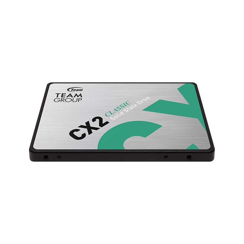 Ổ cứng SSD Teamgroup CX2 256GB SATA3 2.5 inch (Đọc 520MB/s, Ghi 430MB/s) - (T253X6256G0C101)