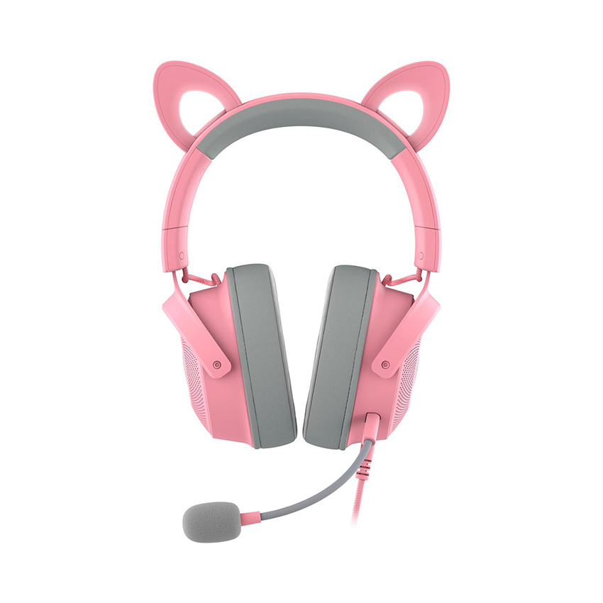 Tai nghe gaming có dây Razer Kraken Kitty V2 Pro 2023 Edition RGB Pink _ RZ04-04510200-R3M1