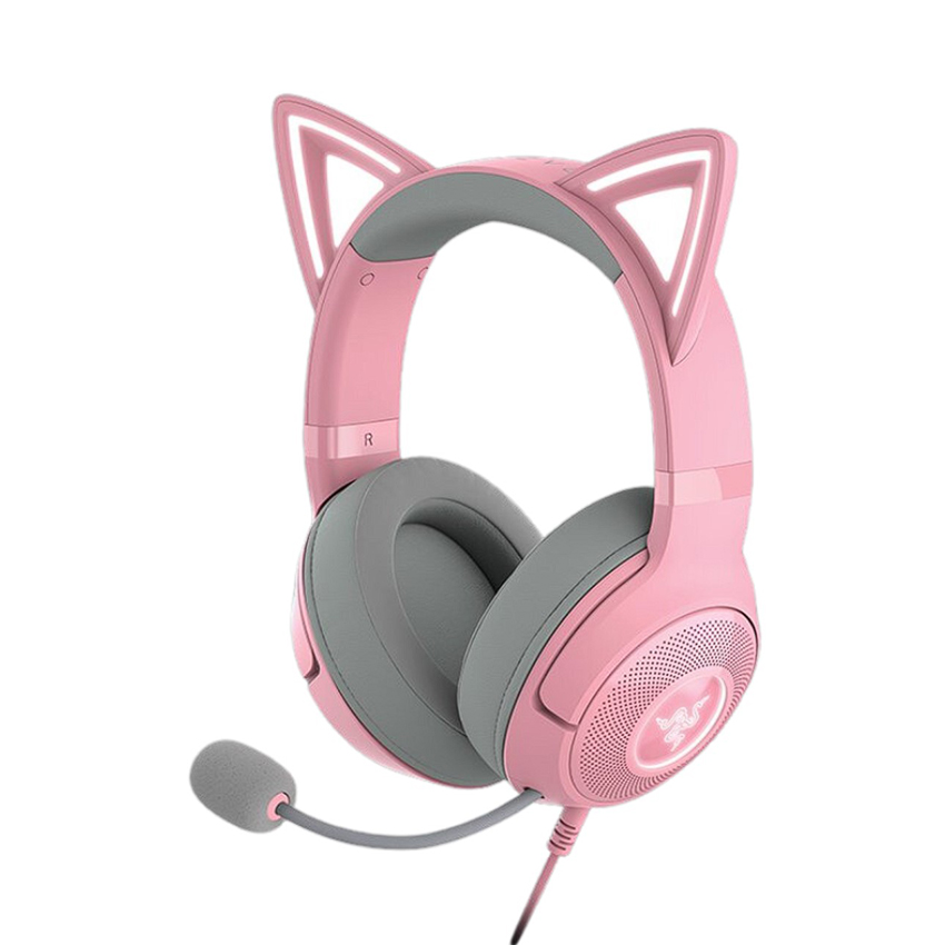 Tai nghe gaming có dây Razer Kraken Kitty V2 Pink _ RZ04-04730200-R3M1