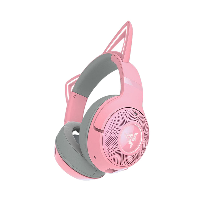 Tai nghe gaming không dây Razer Kraken Kitty V2 BT Pink, (Wireless/Bluetooth/RGB) _ RZ04-04860100-R3M1