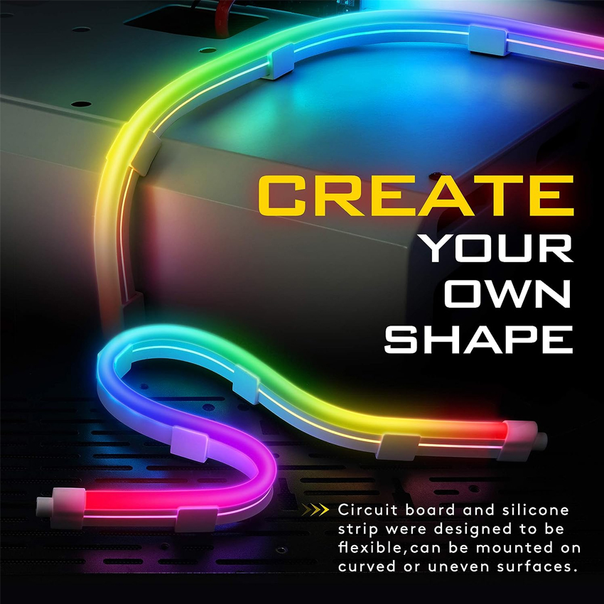 Dây đèn LED dẻo EZDIY Premium NEON LED STRIPS - 2 x 400mm
