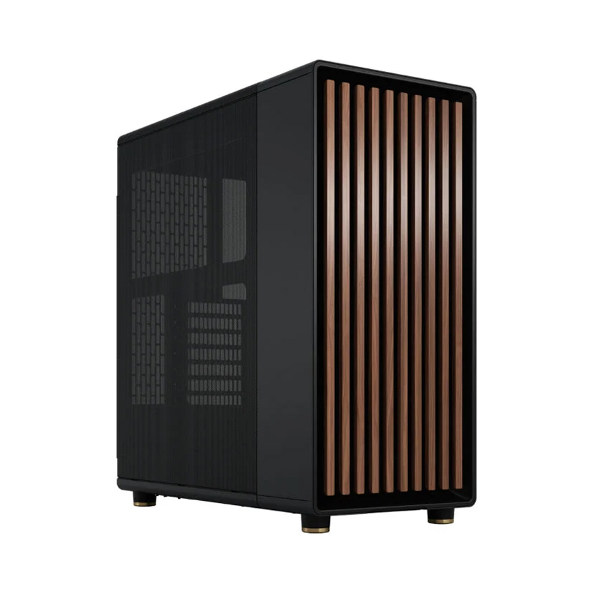 Vỏ Case Fractal Design North Charcoal Black (ATX/Mid Tower/Màu Đen)