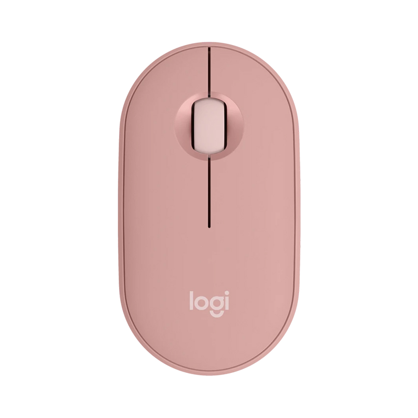 Chuột không dây Logitech Pebble M350s Màu Hồng (Wireless/Bluetooth) _ 910-006987