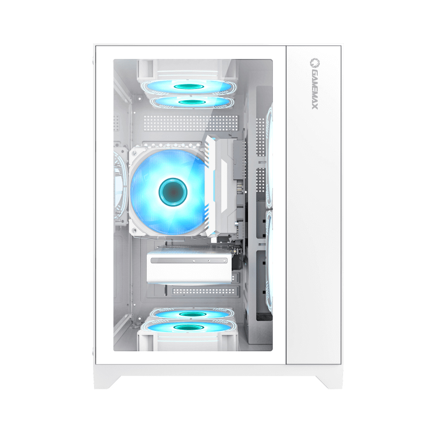 Vỏ case GAMEMAX Infinity Mini White (MATX/Mid Tower/Màu Trắng)