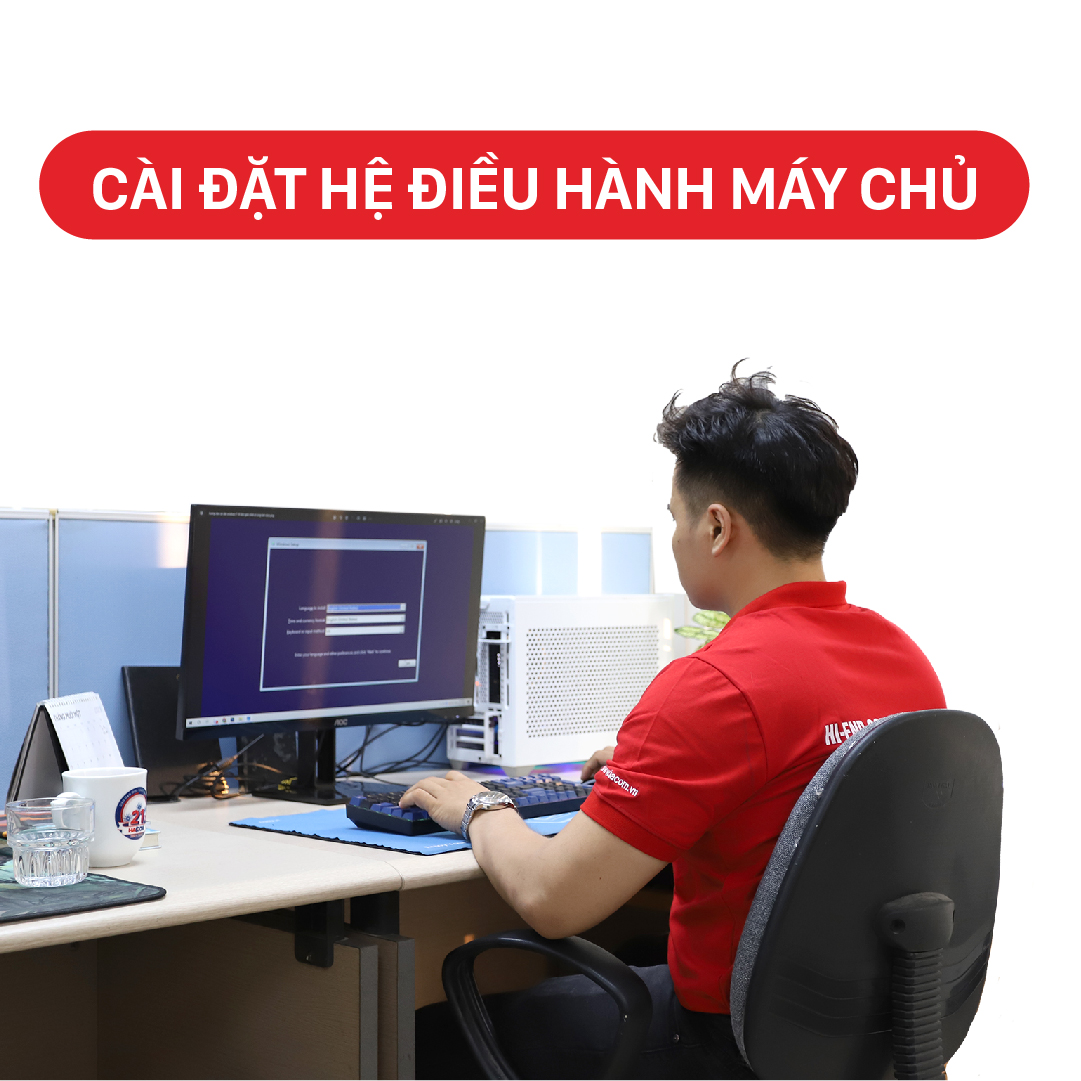 Cài đặt hệ điều hành máy chủ - Hình 1