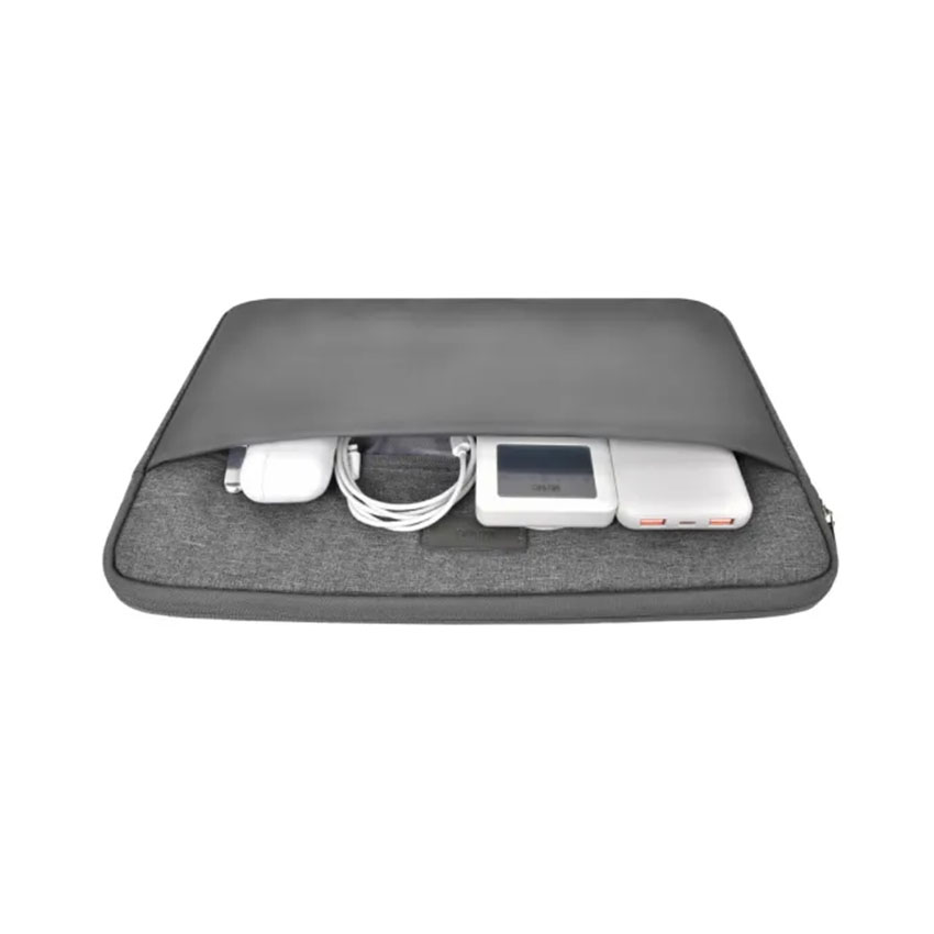 Túi chống sốc laptop WIWU Minimalist Sleeve 14 inch _ Màu xám