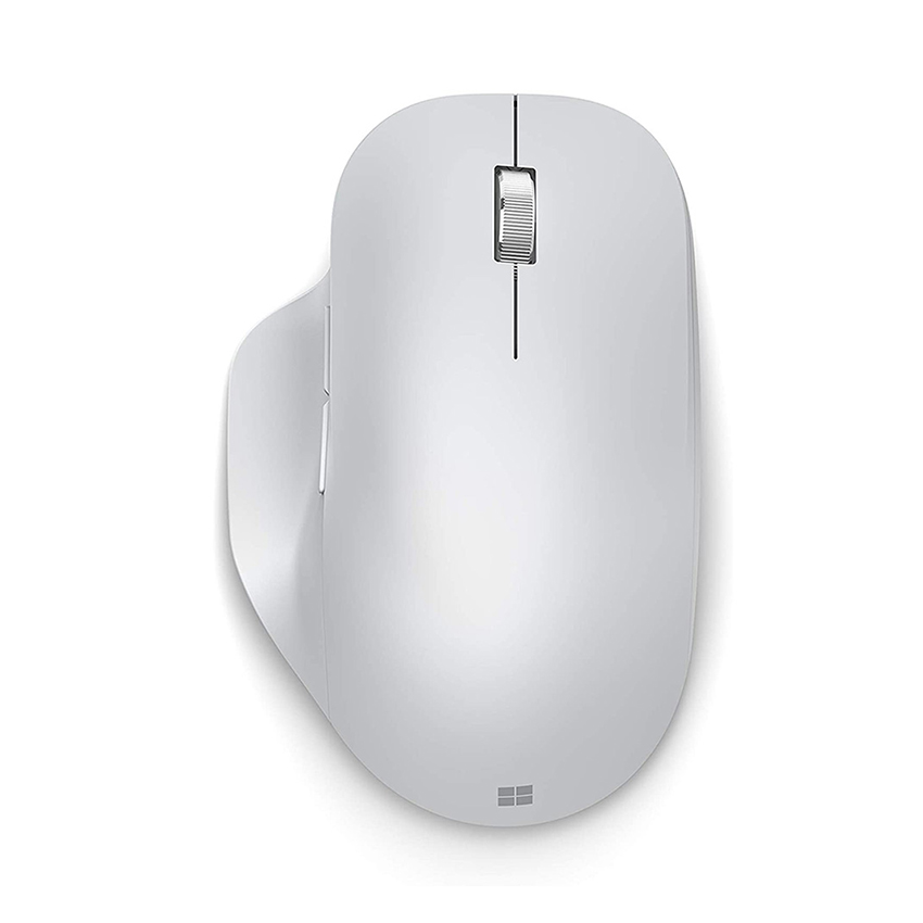 Chuột không dây Bluetooth Microsoft Ergonomic (màu xám trắng)