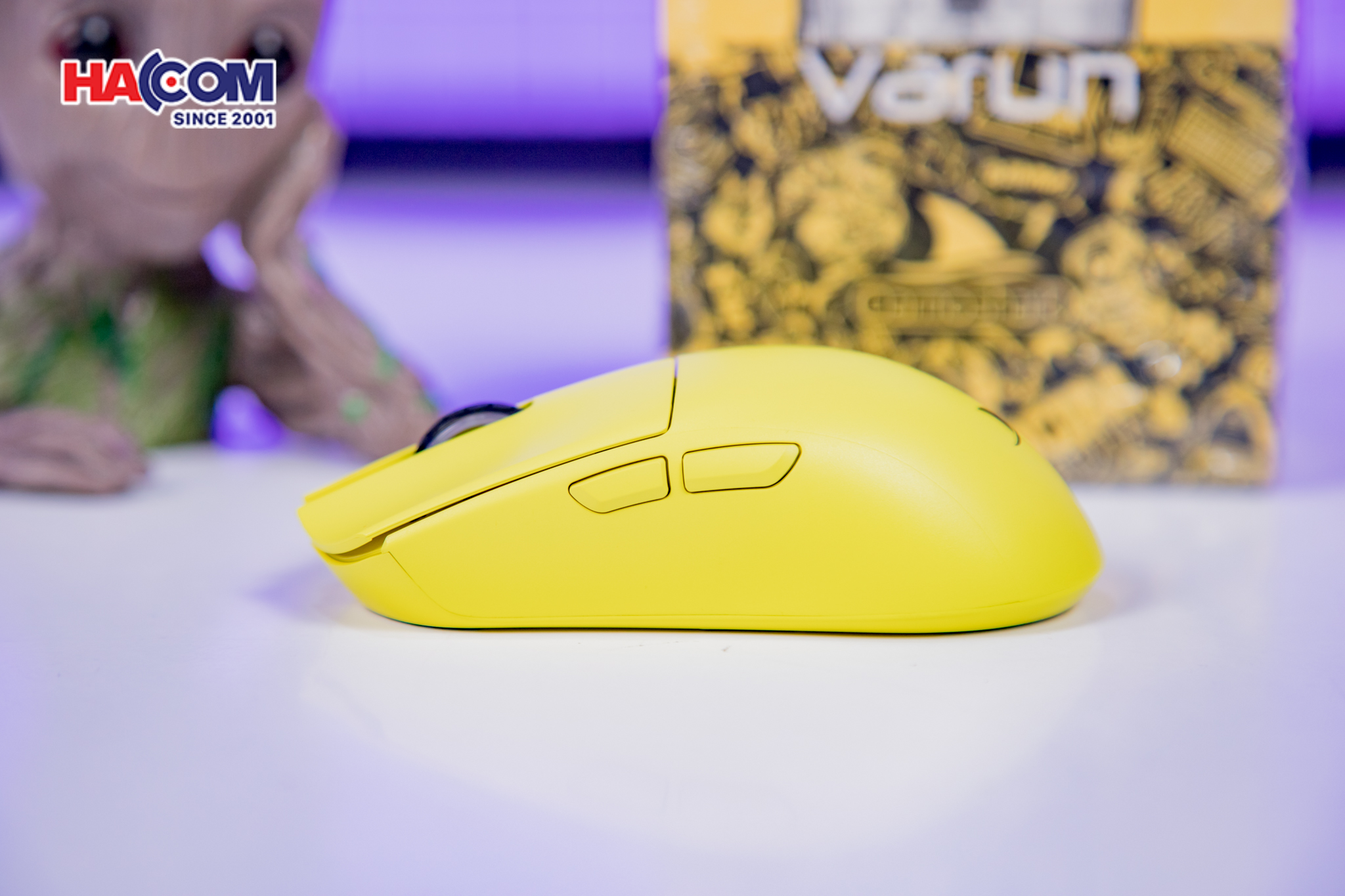 Chuột không dây Darmoshark M3S Yellow (3 chế độ kết nối Dây / Wireless 2.4GHz / Bluetooth 5.0) - Hình 8