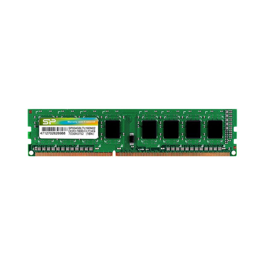 DDRam Desktop SILICON POWER 4G (1x4GB) DDR3 1600Mhz