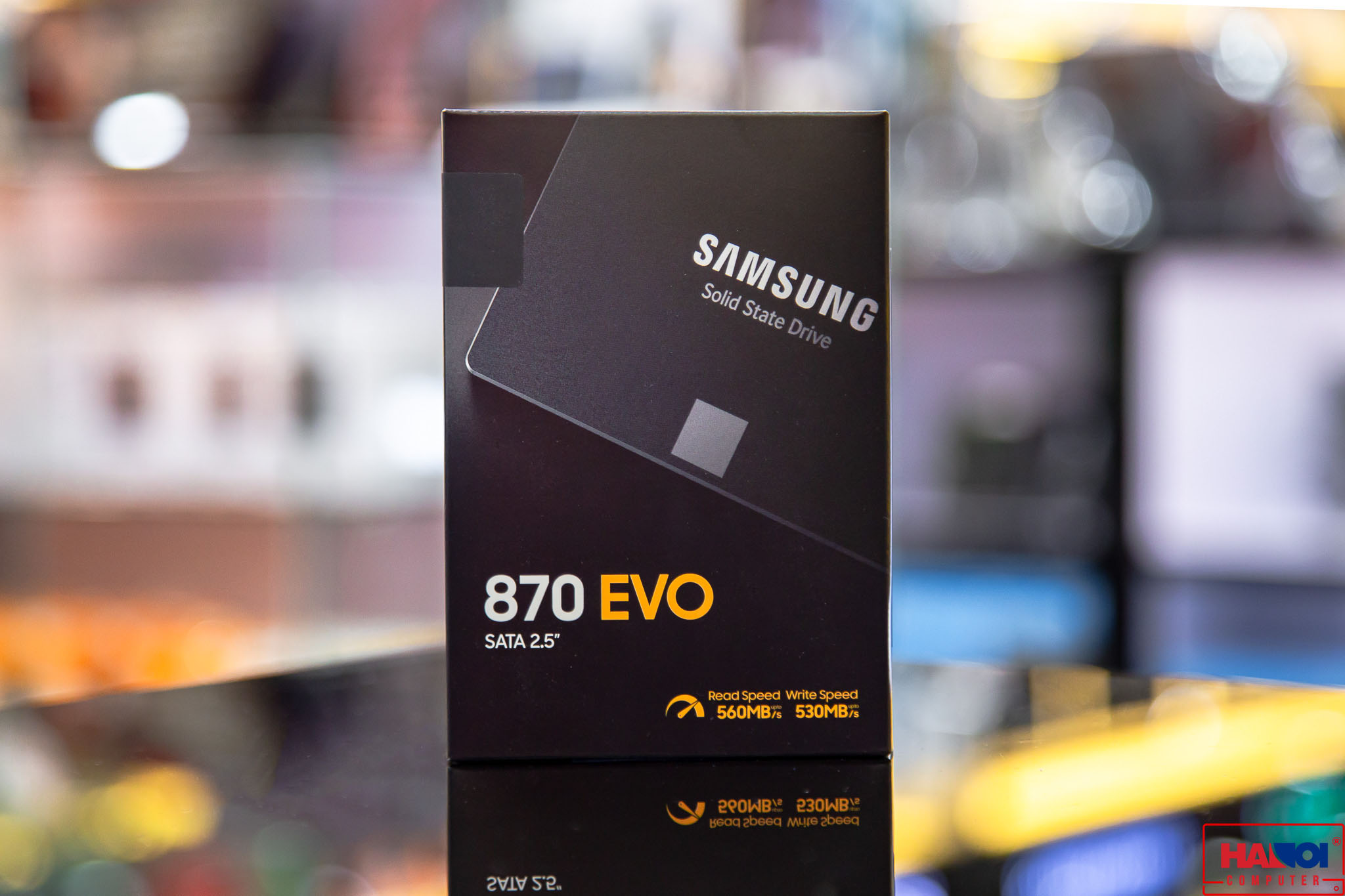 Ổ cứng SSD Samsung 870 EVO 4TB SATA III 2.5 inch ( Đọc 560MB/s - Ghi 530MB/s) - (MZ-77E4T0BW)