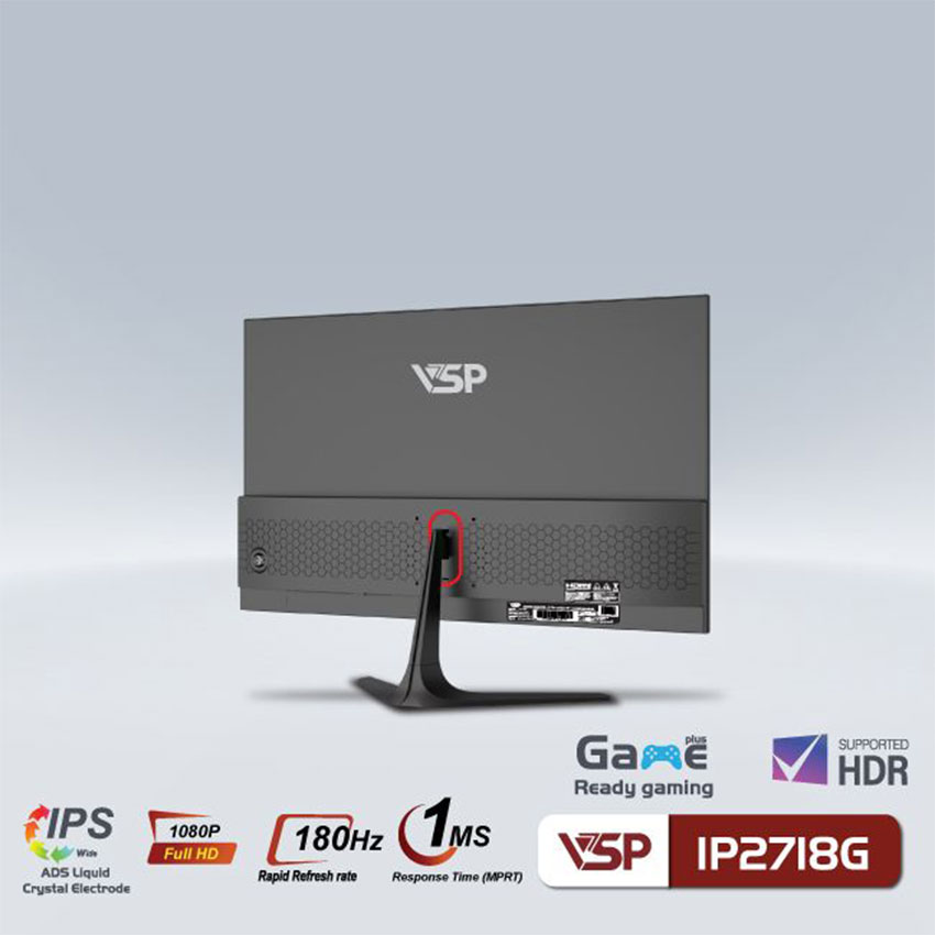 Màn hình Gaming VSP IP2718G (27 inch/FHD/IPS/180Hz/1ms)