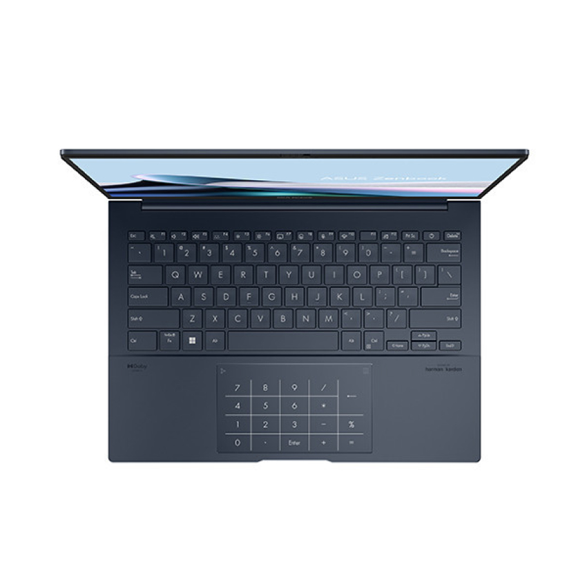 Laptop Asus ZenBook UX3405MA-PP151W (Ultra 5 125H/GB RAM/1TB SSD/14 3/Win11/Cáp/Túi/Xanh)