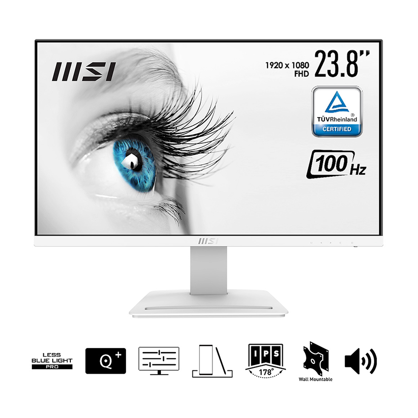 Màn hình MSI Pro MP243XW (23.8 inch/FHD/IPS/100Hz/1ms/Loa) - Hình 1