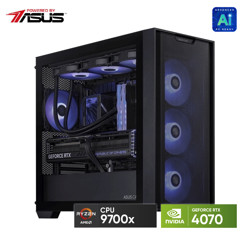 PC HACOM x ASUS - i7 14700F/RTX 4070 Ti (Powered by ASUS)