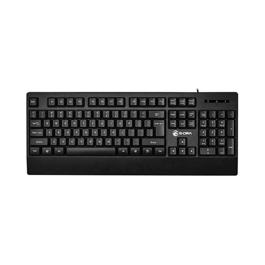 Bàn phím có dây EDra EK502 USB Đen - Hàng cũ , đẹp - Hình 1