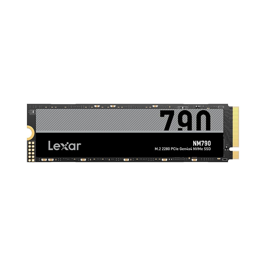 Ổ CỨNG SSD LEXAR NM790 1TB M.2 2280 PCIE 4X4 (ĐỌC 7400MB/S - GHI 6500MB/S) - (LNM790X001T-RNNNG)